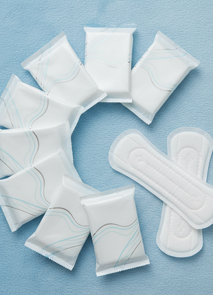 Ultra-Thin Sanitary Pads with Wings - Day Use