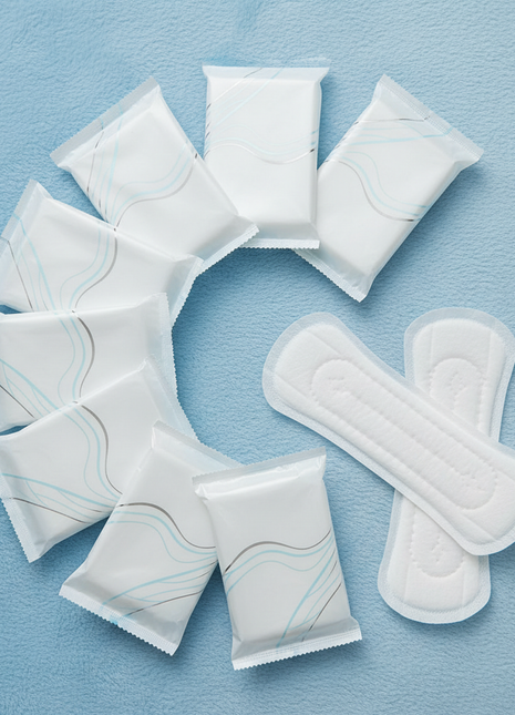 Ultra-Thin Sanitary Pads with Wings - Day Use