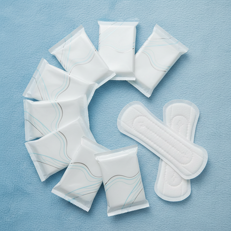 Ultra-Thin Sanitary Pads with Wings - Day Use