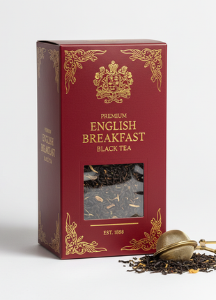 Premium English Breakfast Black Tea - 20 Tea Bags