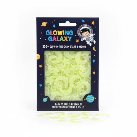Glow-in-the-Dark Star Stickers Pack