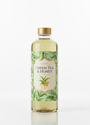 Green Tea with Honey Flavored Beverage - 20 oz Bottle