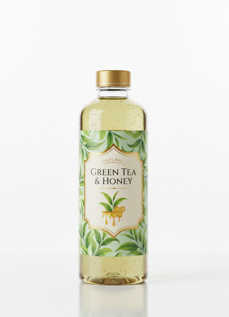 Green Tea with Honey Flavored Beverage - 20 oz Bottle