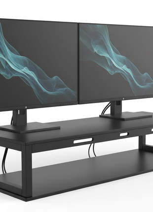 Dual Monitor Stand Riser