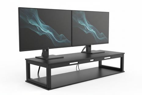 Dual Monitor Stand Riser