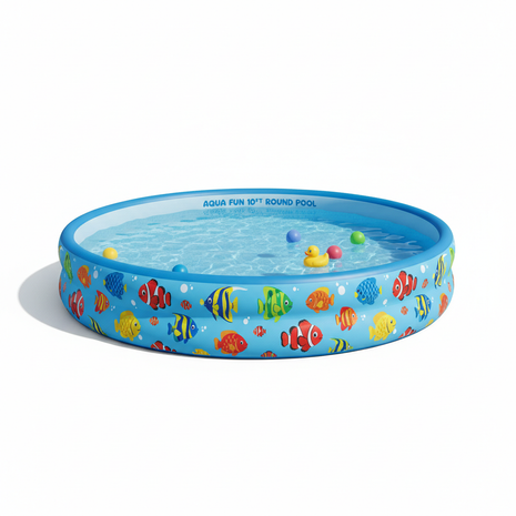 Kids' Inflatable Backyard Swimming Pool 10ft