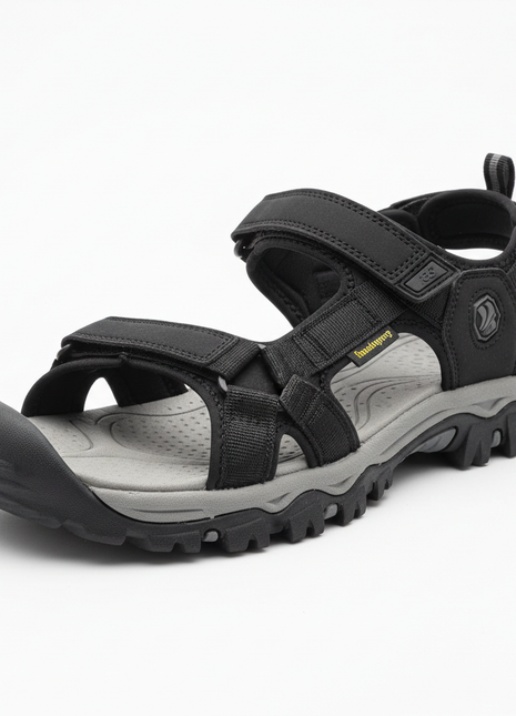 Men's Outdoor Sport Hiking Sandals – Black & Grey