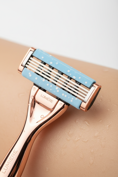 Women's 5-Blade Rose Gold Razor