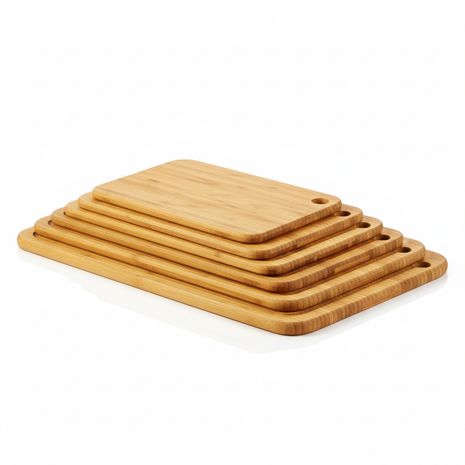 Wholesale Bamboo Cutting Boards (6-Pack)