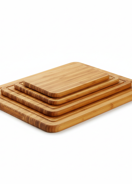 Bamboo Cutting Board Set (3-Piece)