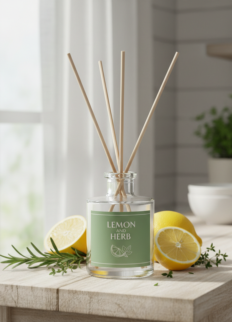 Lemon & Herb Reed Diffuser