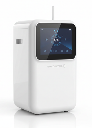 GlacierPro 16000 BTU Smart Portable Air Conditioner on white background