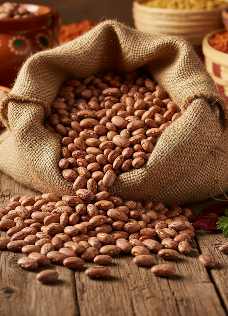 Bulk Frijoles Pintos (Pinto Beans) – 25 lb Bag