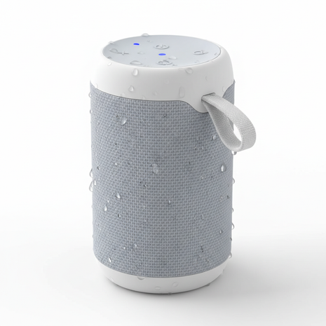 Portable Waterproof Bluetooth Speaker – 360° Sound