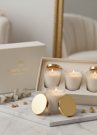 Luxury Scented Candle Gift Set (3-Pack)