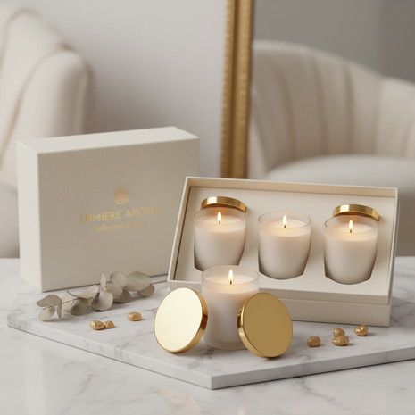 Luxury Scented Candle Gift Set (3-Pack)