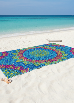 Sand-Free Mandala Beach Blanket