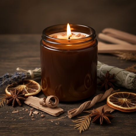 Sandalwood Serenity Scented Candle