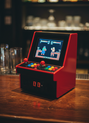 Mini Bartop Arcade Machine – Compact Retro Gaming Console