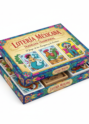 Mexican Lotería Card Game Set