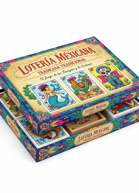 Mexican Lotería Card Game Set