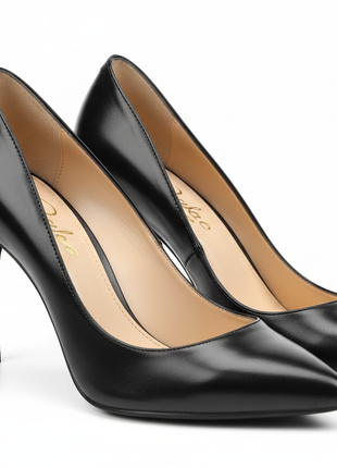 Classic Black Stiletto Heels