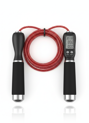 Jump Rope with Digital Counter – Adjustable Speed Rope