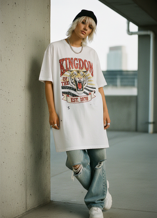 Oversized Vintage Graphic Tee
