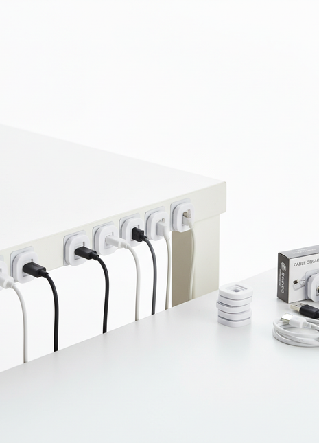 Adhesive Cable Management Clips (20-Pack)