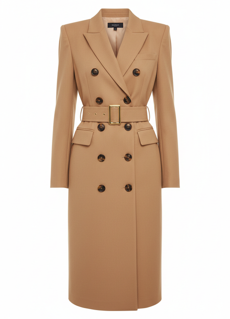 Camel Blazer Dress