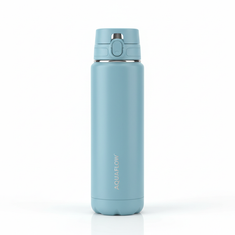 Insulated Stainless Steel Water Bottle 32oz - Sky Blue