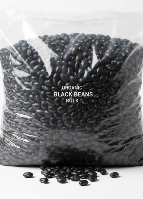 Bulk Frijoles Negros (Black Beans) – 25 lb Bag