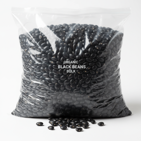 Bulk Frijoles Negros (Black Beans) – 25 lb Bag
