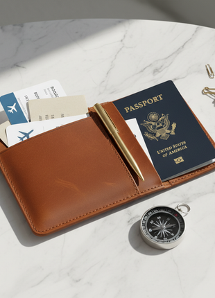Leather Passport Holder
