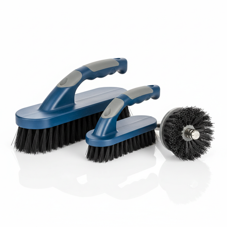 Heavy-Duty Scrub Brush Set (4-Pack)