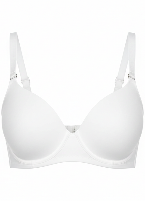 Classic White T-Shirt Bra