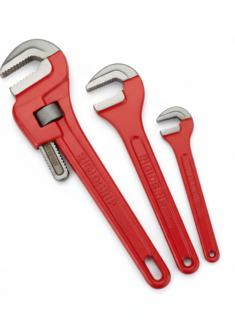 Heavy-Duty Pipe Wrench Set