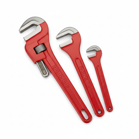 Heavy-Duty Pipe Wrench Set