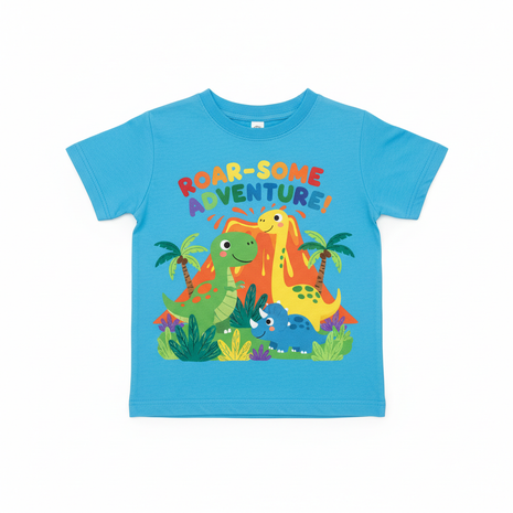 Kids Dinosaur Graphic T-Shirt