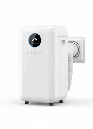 ArcticBreeze 8000 BTU Portable Air Conditioner on white background