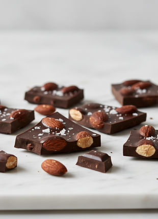 Sea Salt Dark Chocolate Bark