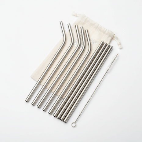Stainless Steel Straws Set