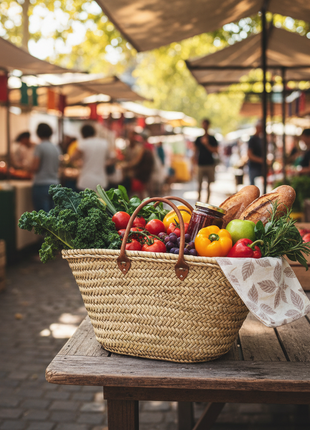 Reusable Shopping Basket - Durable & Eco-Friendly