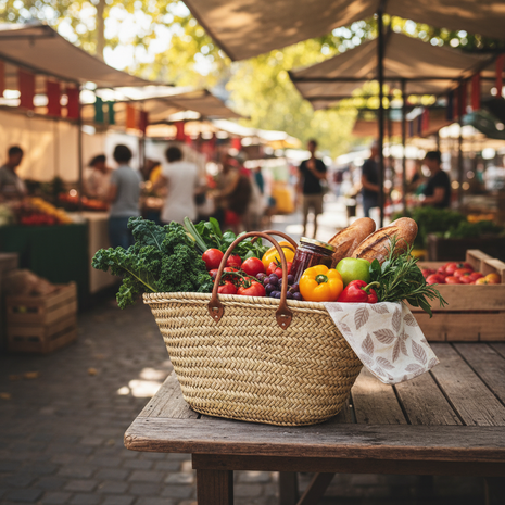 Reusable Shopping Basket - Durable & Eco-Friendly