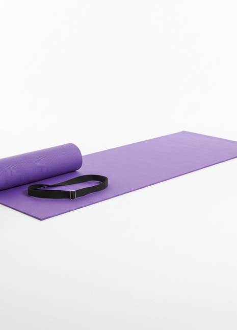 Non-Slip Yoga Mat with Carry Strap