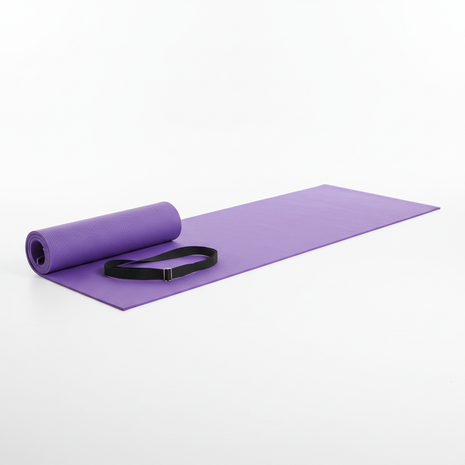Non-Slip Yoga Mat with Carry Strap