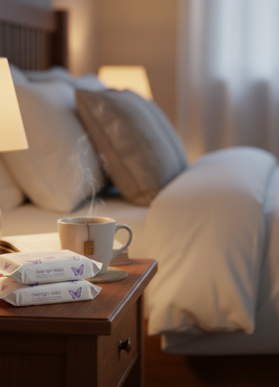 Overnight Maxi Pads - Extra Long Protection