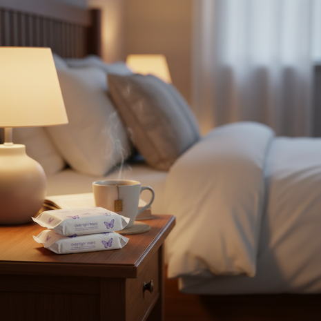Overnight Maxi Pads - Extra Long Protection