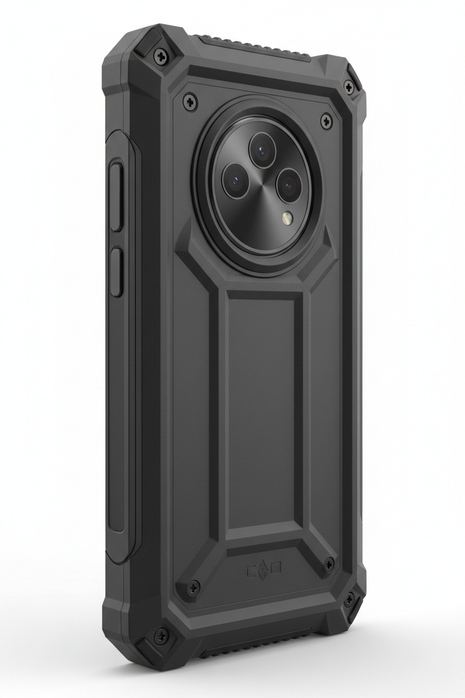 ArmorTech Rugged Smartphone in Matte Black
