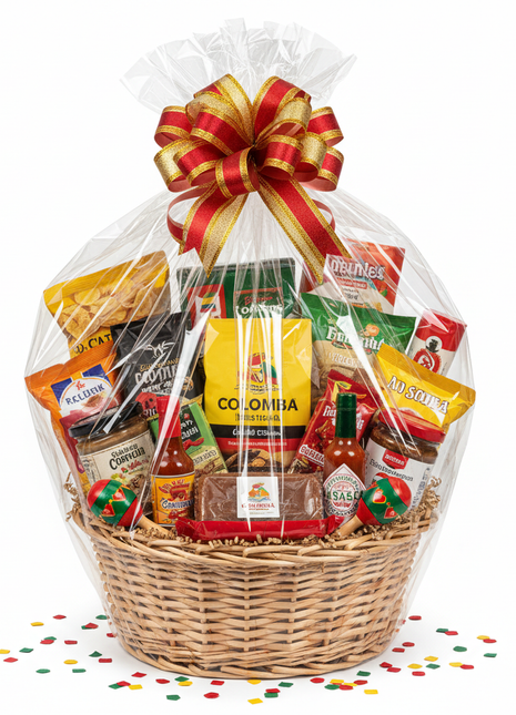 Latin Fiesta Gift Basket – Curated Latin Pantry & Snack Collection